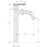 Смеситель LEMARK JASMINE LM6609ORB для раковины